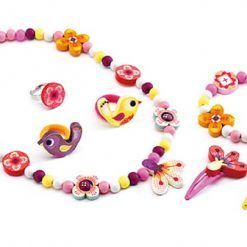 Zestaw biżuterii Kwiaty