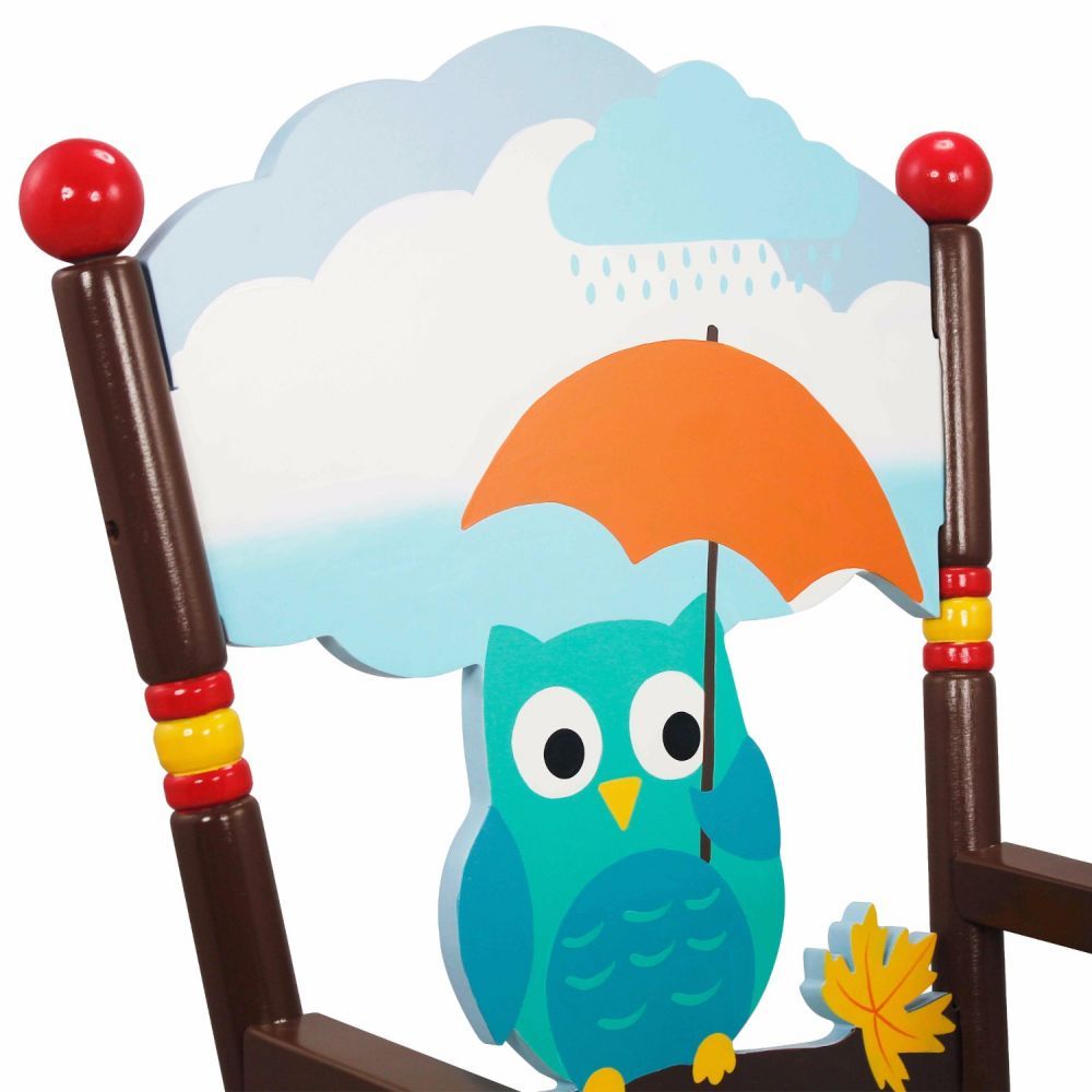 Fotel krzesło na biegunach dla dzieci Zaczarowany Las Fantasy Fields 3 Fotel Zaczarowany Las