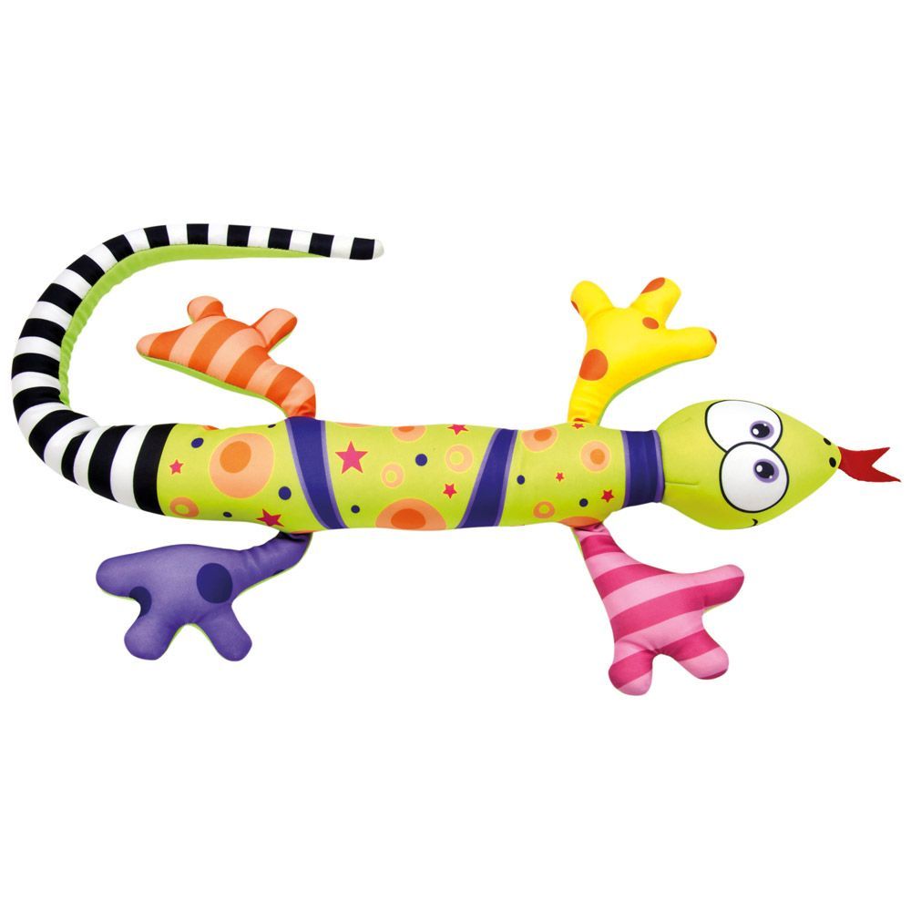 Jaszczurka Gniotek zielony aż 75 cm Bino 0+ 33021 Jaszczurka Gniotek zielony 75 cm