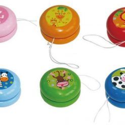 Kolorowe jojo drewniane