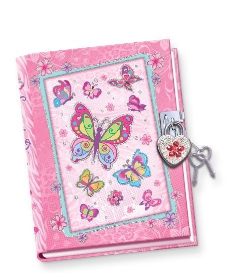 Pamiętnik świecący w ciemności Motyle Pecoware 5+ 53023 Pamiętnik świecący w ciemności Motyle