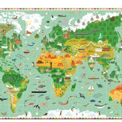 Puzzle Budowle świata z książeczką