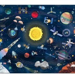 Puzzle Kosmos z książeczką