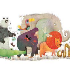 Puzzle Parada zwierząt
