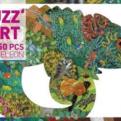 Puzzle artystyczne Kameleon