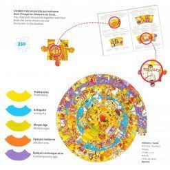 Puzzle na okrągło Historia świata