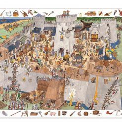 Puzzle obserwacja Oblężony zamek