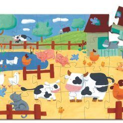 Puzzle tekturowe Krówka