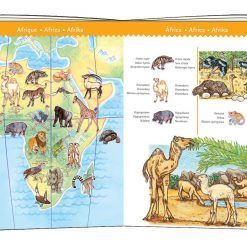 Puzzle Świat zwierząt z książeczką