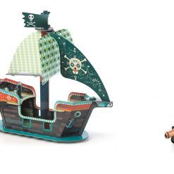 Układanka 3D Statek piracki