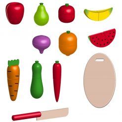 Warzywa i owoce na rzepy w skrzynce