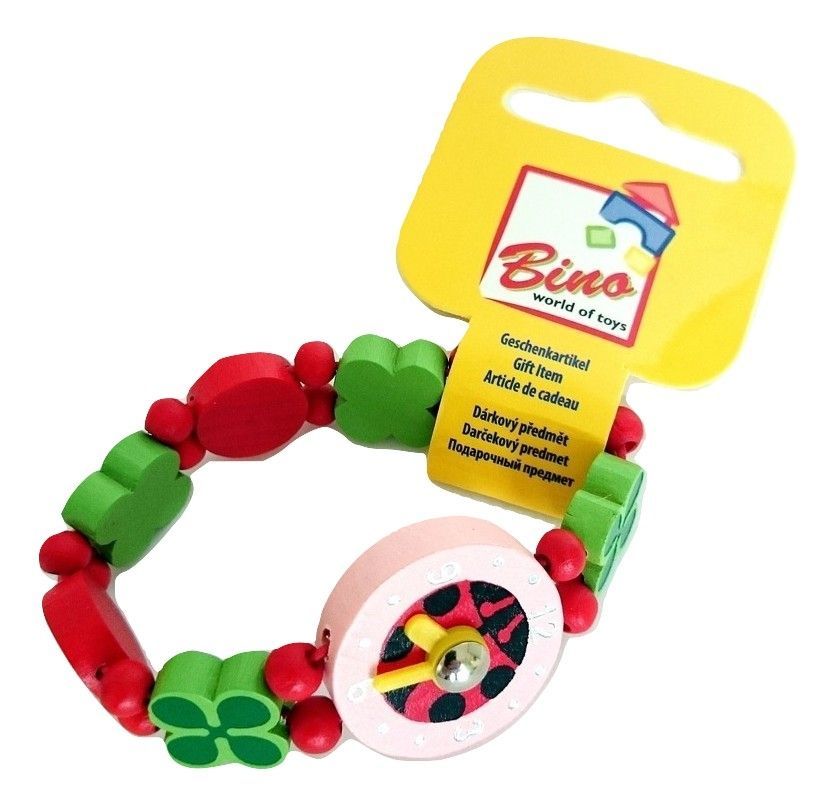 Zegarek drewniany Biedronka Bino 3+ 9987128 1 Zegarek drewniany Biedronka