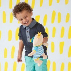 Lalka pluszowa ze smoczkiem