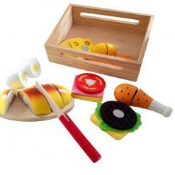 Żywność do krojenia w skrzynce