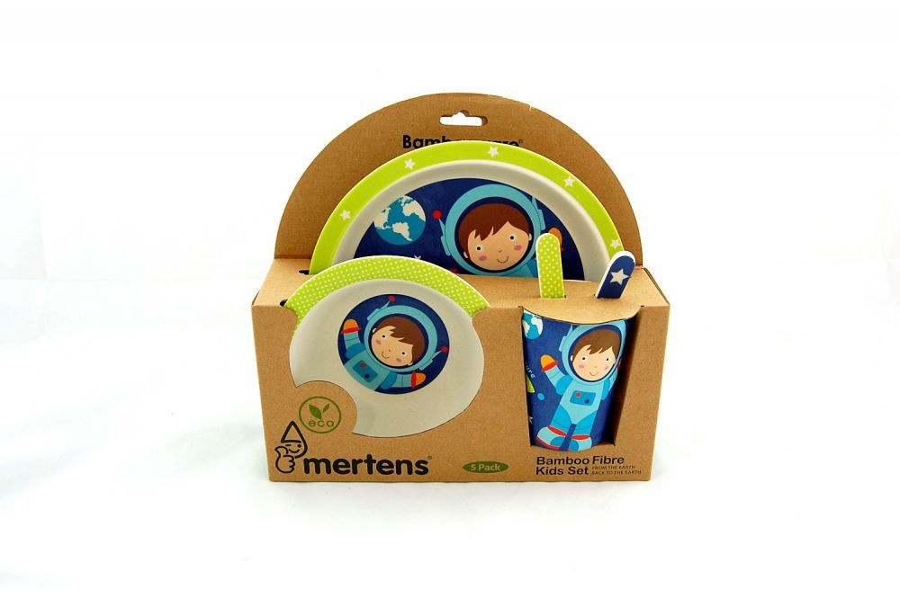 Bambus – naczynia dla dzieci Astronauta Mertens 1+ 60004 1 Bambus – naczynia Astronauta