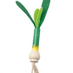 Drewniane warzywa w skrzynce