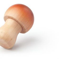 Drewniane warzywa w skrzynce