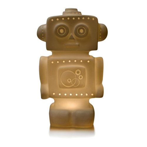 Lampka nocna LED, Robot, biała Egmont Toys®_2 Lampka nocna LED Robot biała