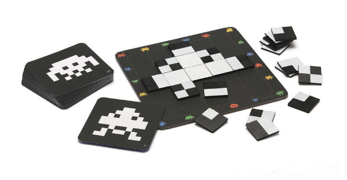 Gra logiczna Pixel Tangram Gra logiczna Pixel Tangram