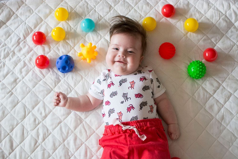 Piłeczki sensoryczne 5 sztuk Piłeczki sensoryczne 5 sztuk