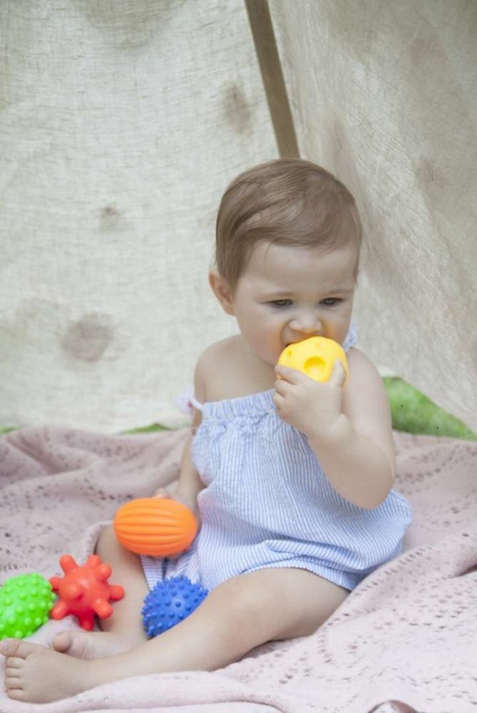 Piłeczki sensoryczne 5 sztuk Piłeczki sensoryczne 5 sztuk