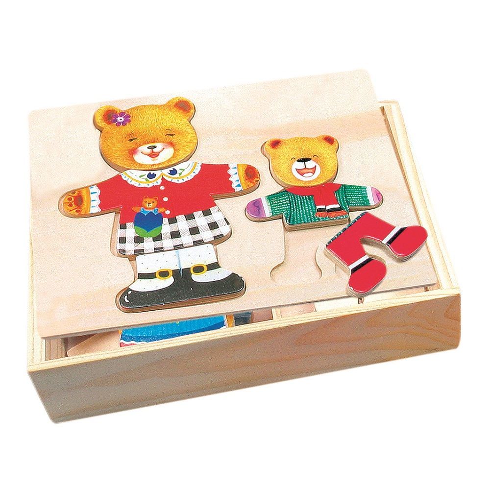 Puzzle drewniane Para Misiów Puzzle drewniane Para Misiów