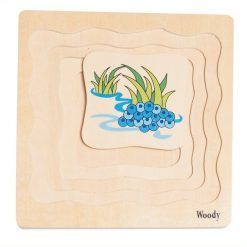 Puzzle warstwowe Życie Żaby