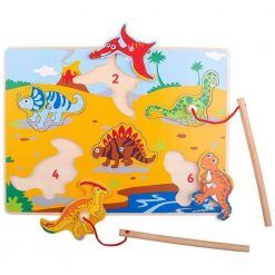 Układanka Łowienie Dinozaurów