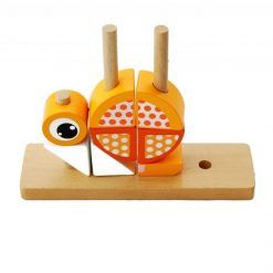 Układanka na palikach Piesek