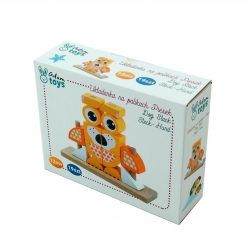 Układanka na palikach Piesek