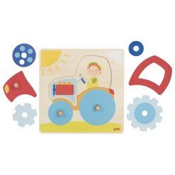 Układanka z traktorem