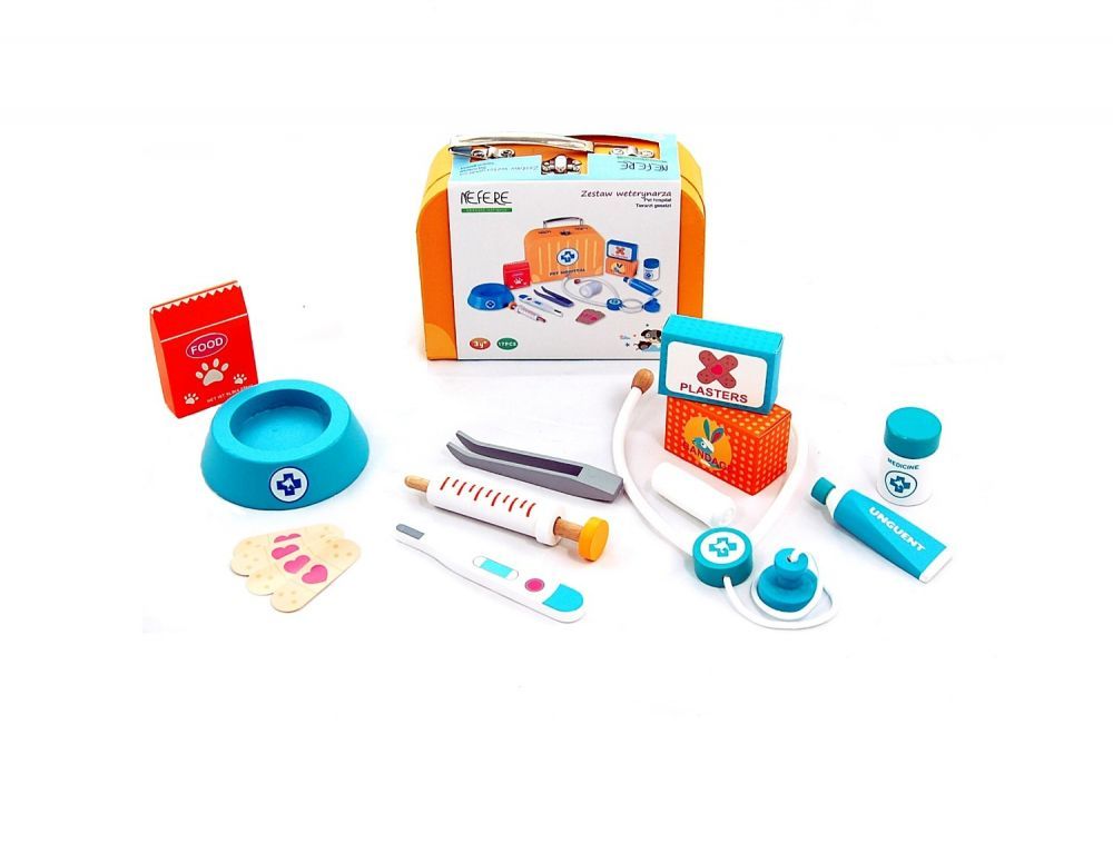 Weterynarz zestaw lekarski w walizce Weterynarz zestaw lekarski w walizce