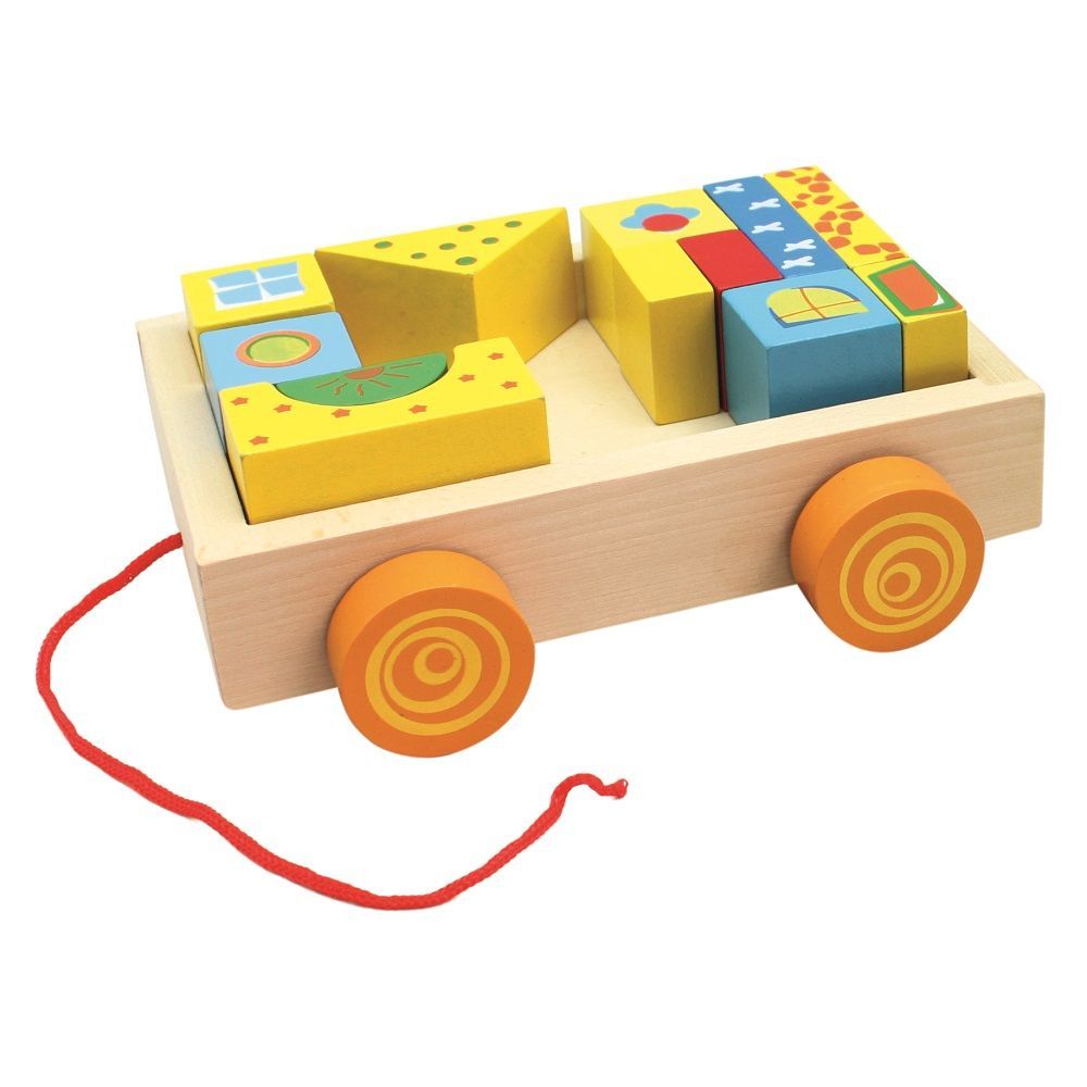 Wózeczek z klockami Wózeczek z klockami