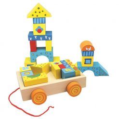 Wózeczek z klockami