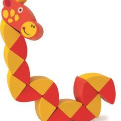 Zabawka elastyczna drewniana