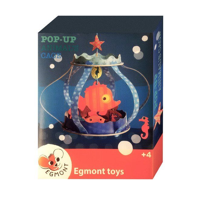 Zestaw kreatywny 2w1, Klatka i Akwarium Egmont Toys®_1 Zestaw 2w1 Klatka i Akwarium