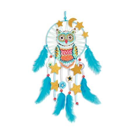 Zrób to sam – łapacz snów Złota sowa Zrób to sam – łapacz snów Złota sowa