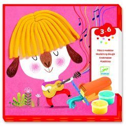 Zestaw z masą plastyczną Włosy