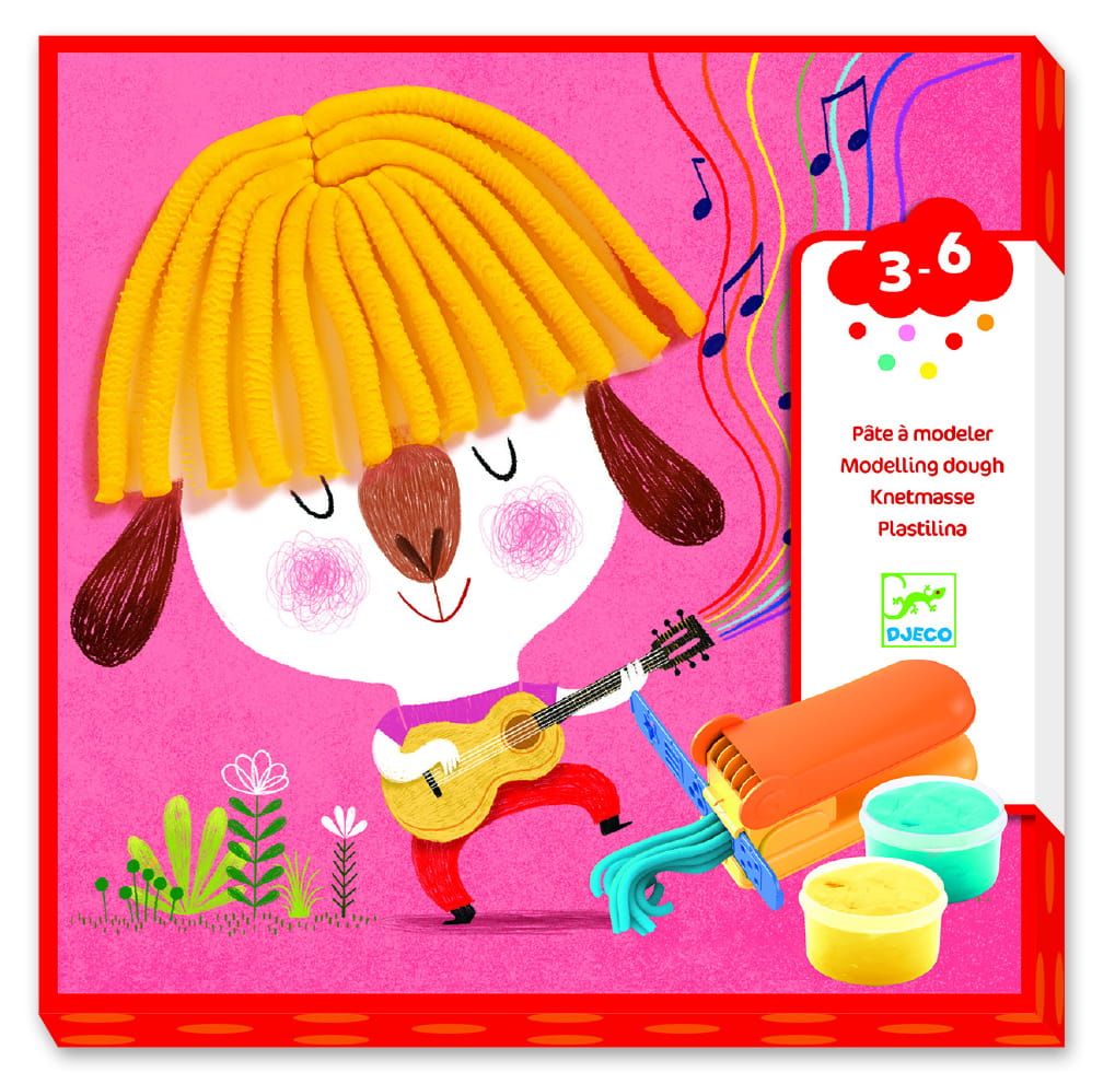 Zestaw z masą plastyczną Włosy Zestaw z masą plastyczną Włosy