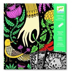 Welurowa kolorowanka Kraina czarów