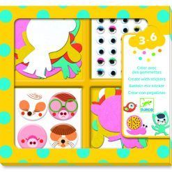 Zestaw z naklejkami Kocham Zwierzęta