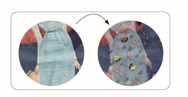 Zestaw wyszywanie Suknie koktajlowe Zestaw wyszywanie Suknie koktajlowe