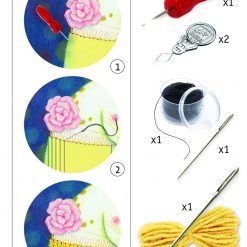 Zestaw do wyszywania Kotek