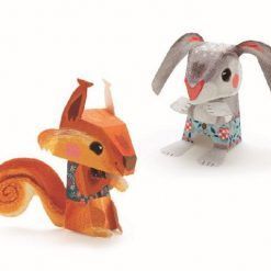 Składanki papierowe Leśne zwierzątka