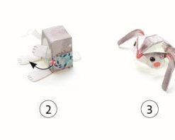 Składanki papierowe Leśne zwierzątka