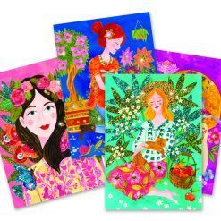 Zestaw z brokatem Zapach kwiaZestaw z brokatem Zapach kwiatówtów