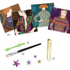 Zestaw z brokatem Moda