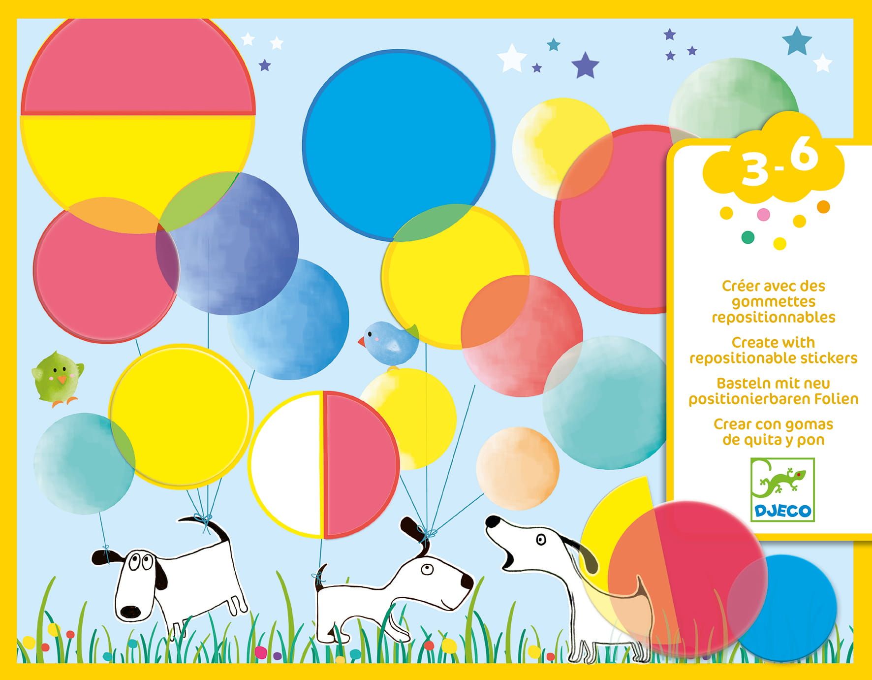 Zestaw Magiczne kółka kolaże Zestaw Magiczne kółka kolaże