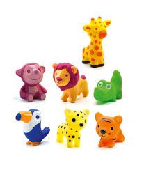 Gumowe zwierzątka Tropo-Savana Gumowe zwierzątka Tropo-Savana