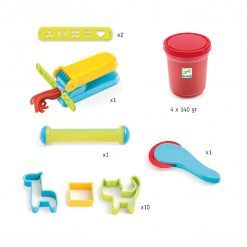 Zestaw masy plastycznej akcesoria